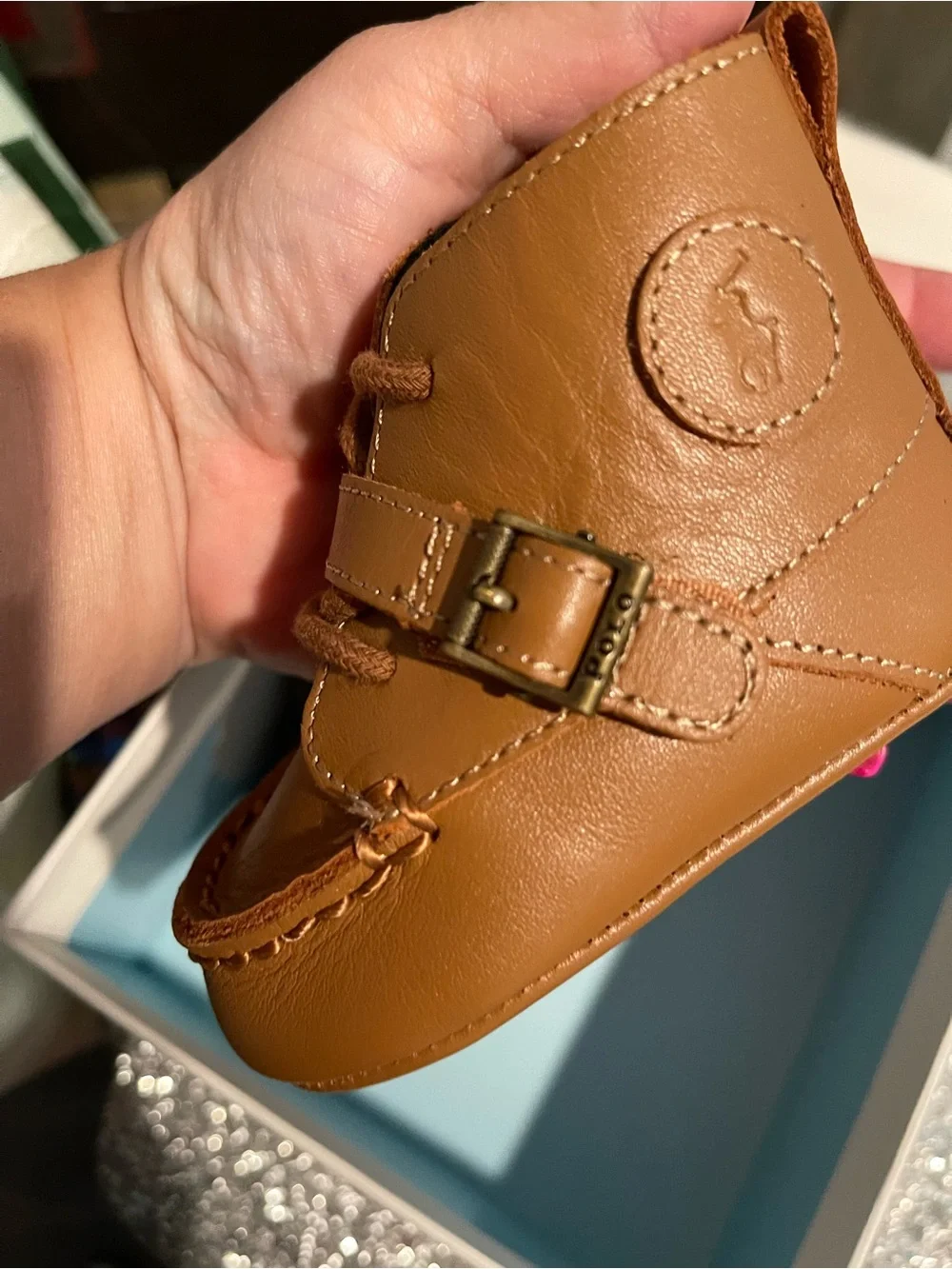 Ralph Lauren baby shoes NEW